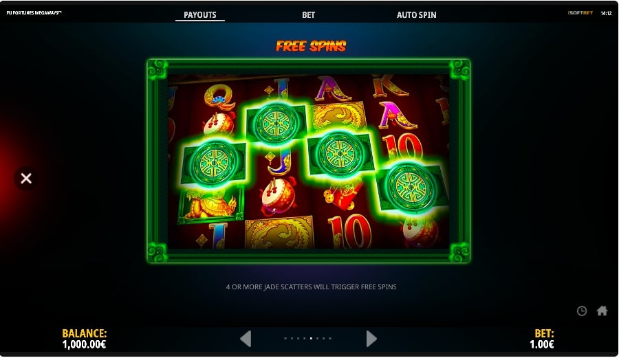 Fu Fortunes Megaways free spins